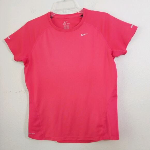 Nike dri-fit reflective running Athletic top L - Picture 1 of 8